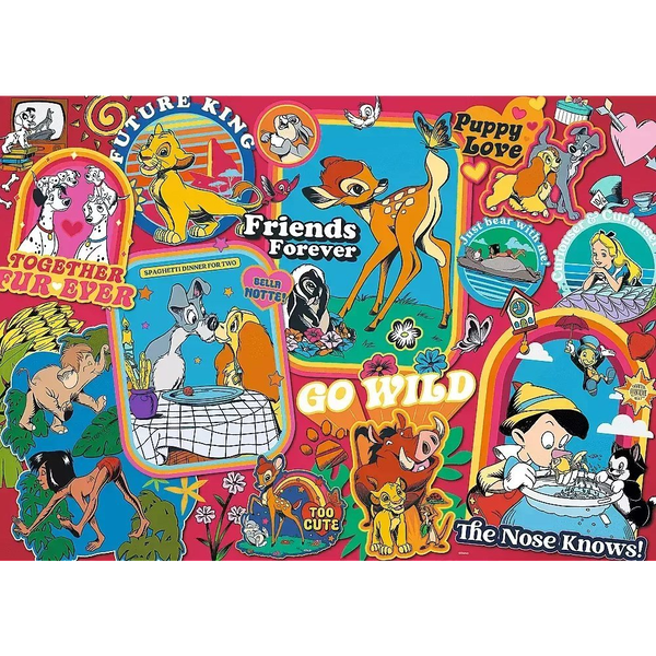Trefl Disney: Classics Puzzle 500 Puzzle (cu imagine) fierăstrău 500 buc. Desene animate