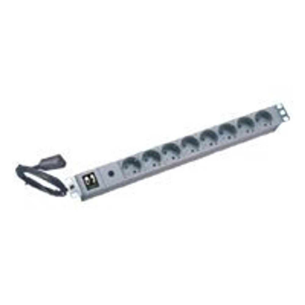 Online USV KG10A8SCH-RACK 8 aljzatos elosztó UPS-hez - Szürke (KG10A8SCH-RACK)