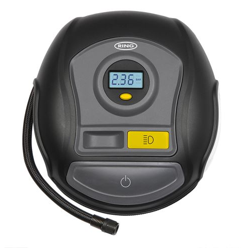 Ring RTC400 kompresszor digitális mérőórával, lámpával 12V 6,9 bar (70RTC400) (70RTC400)