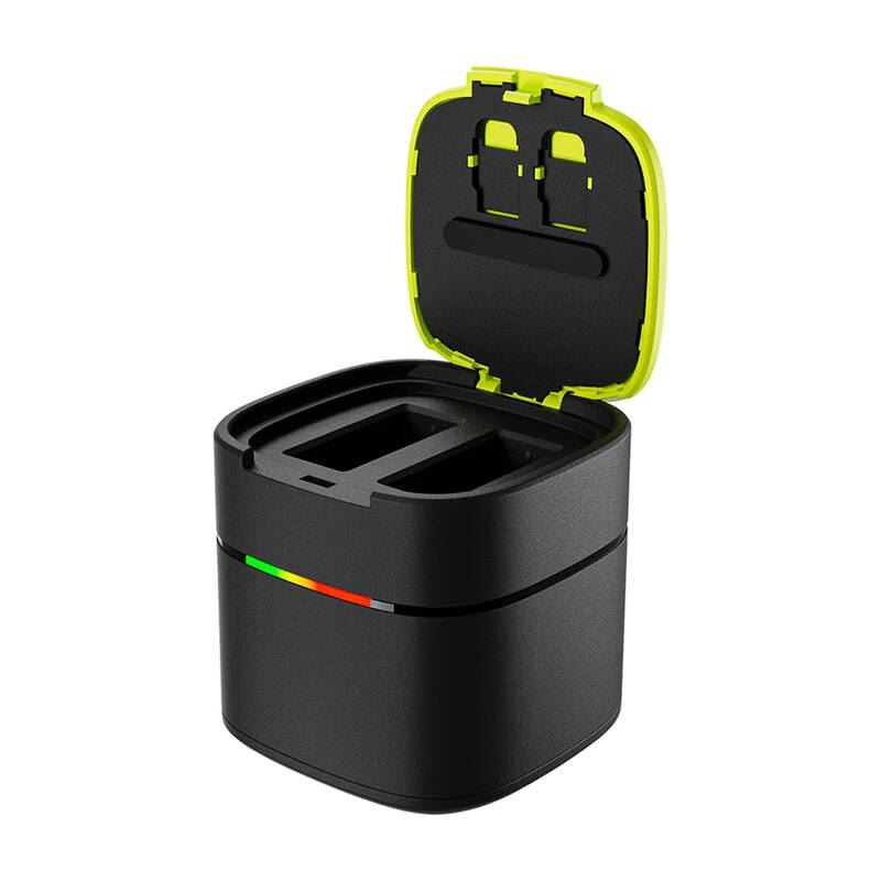 Telesin GoPro Hero9/10/11/12 kettős akkumulátor töltő (FCC-001) (FCC-001)