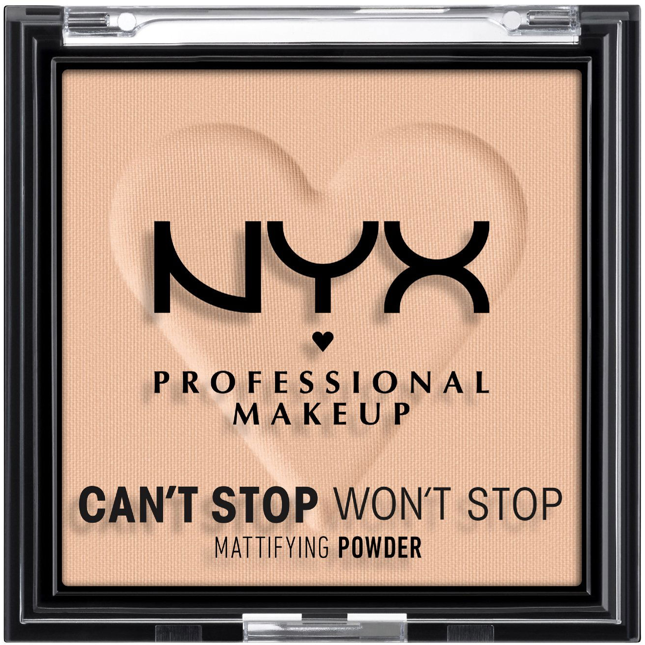 NYX PROFESSIONAL MAKEUP Can't Stop Won't Stop Mattifying Powder 03 Light Medium 6 g (800897004224)