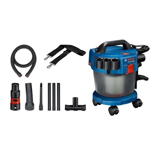 Bosch GAS 18V-10 L Professional Nero, Blu