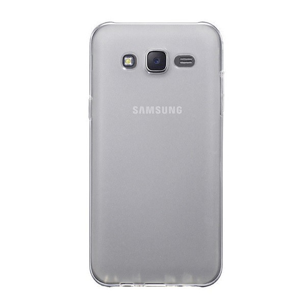 Szilikon telefonvédő (matt) ÁTLÁTSZÓ [Samsung Galaxy J5 (2015) SM-J500] (5996457579174)