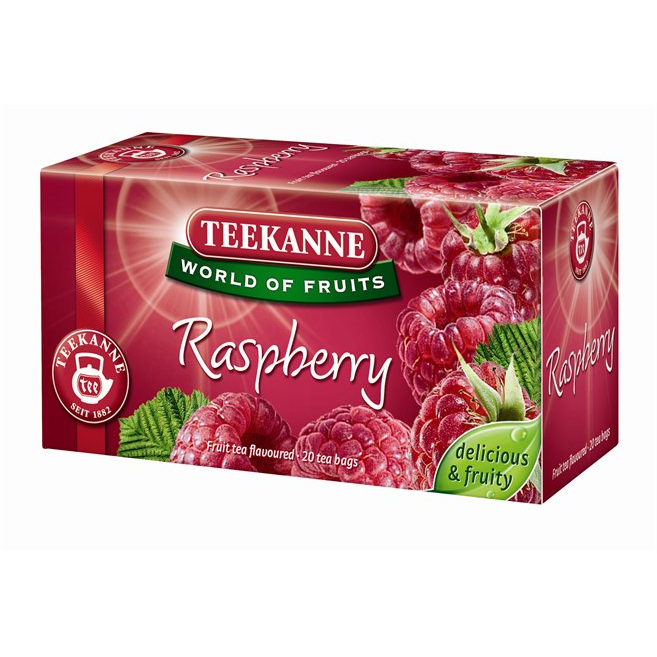 Teekanne World of Fruits Gyümölcstea málna- 20 filter