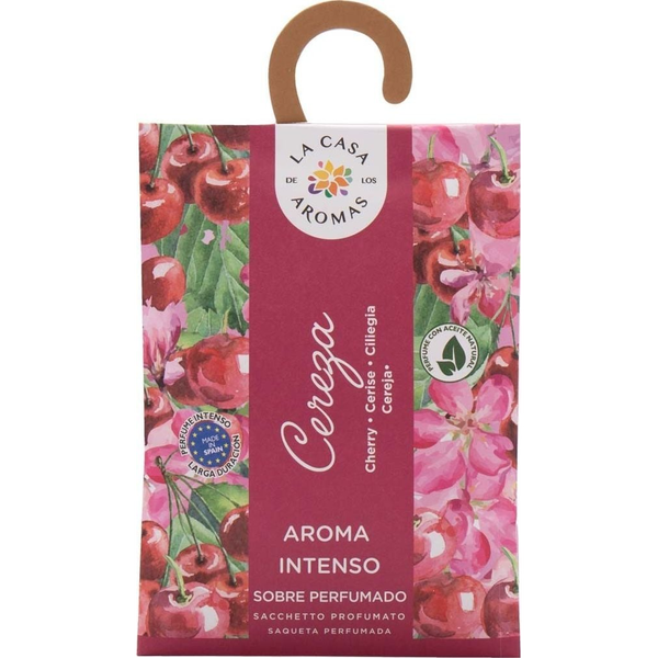 La Casa De Los Aromas Sobres Perfumados Cereza Lote 12 Piezas Unisex