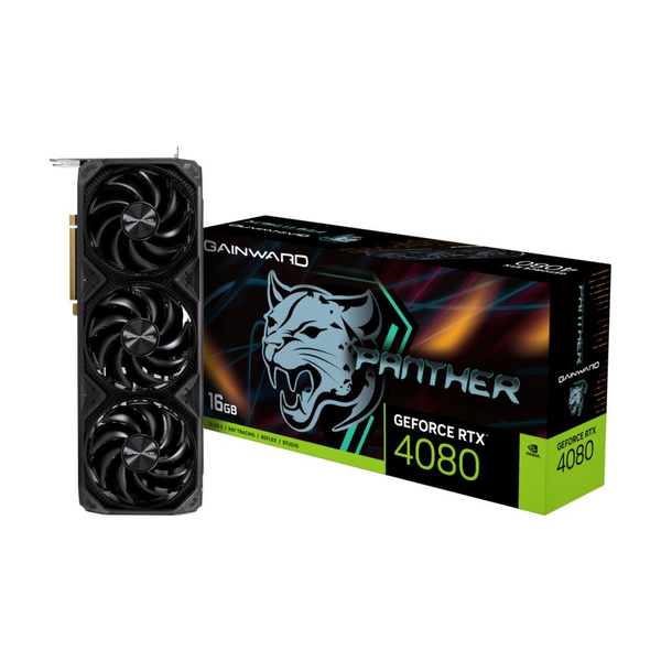 Gainward GeForce RTX 4080 16GB Panther videokártya (471056224-3789 / NED4080019T2-1032Z)