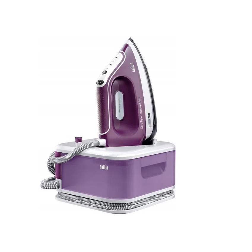 Braun CareStyle Compact Pro Gőzállomás 1.5L 6 bar - Fehér/Lila (0128806002 IS2577.VI)