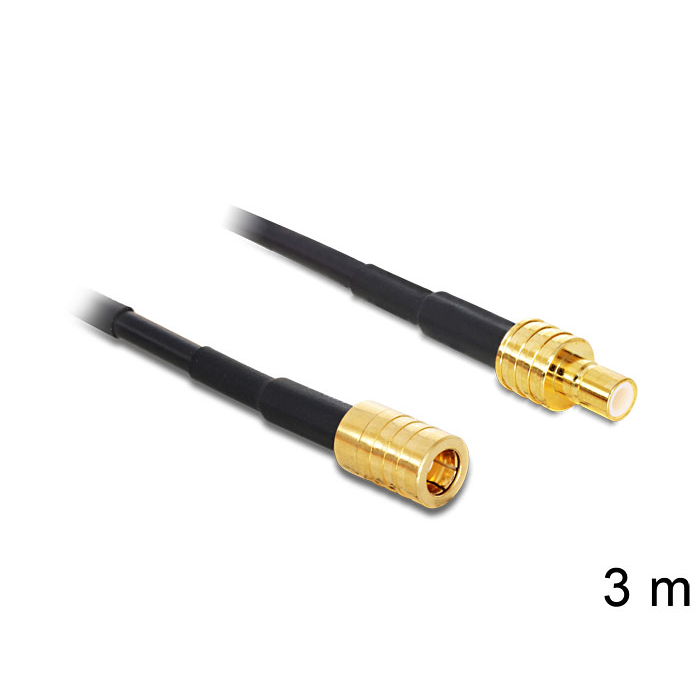 Delock SMB dugó > SMB jack RG-174, 3 m (88648)