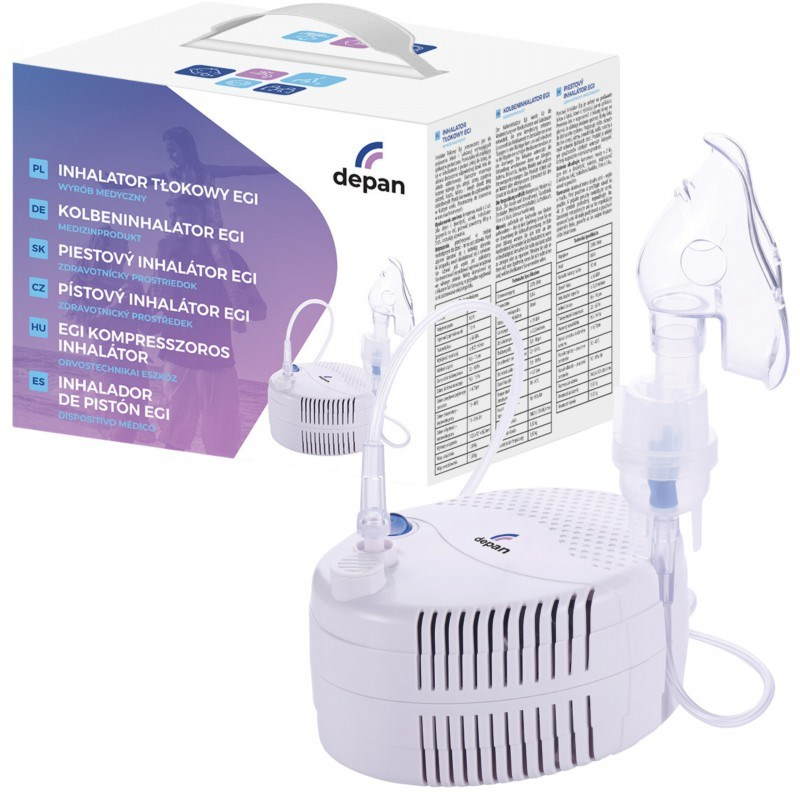 Depan EGI Kompresszoros Családi inhalátor - Fehér (EGI 01001031)