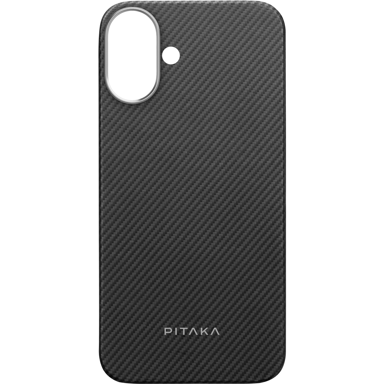 Pitaka MagEZ Case 5 Black/Grey Twill iPhone 16 Plus tok (KI1601MA)