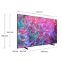 SAMSUNG 4K Crystal UHD Smart TV, 249 cm