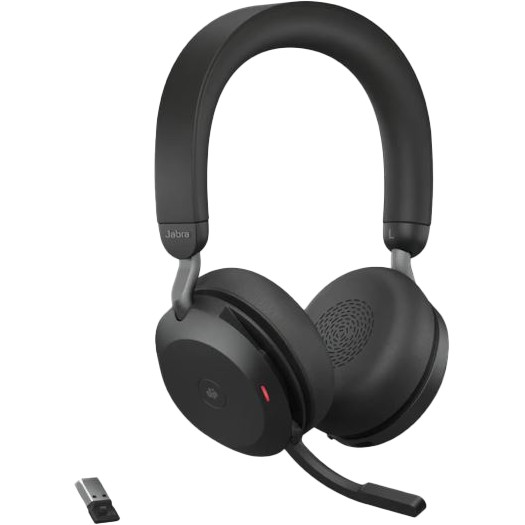 Jabra 27599-999-889 слушалка Слушалки Жична и безжична Лента за глава Обаждания/музика UBS тип C Bluetooth Стойка за зареждане Черен