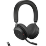Jabra 27599-999-889 слушалка Слушалки Жична и безжична Лента за глава Обаждания/музика UBS тип C Bluetooth Стойка за зареждане Черен