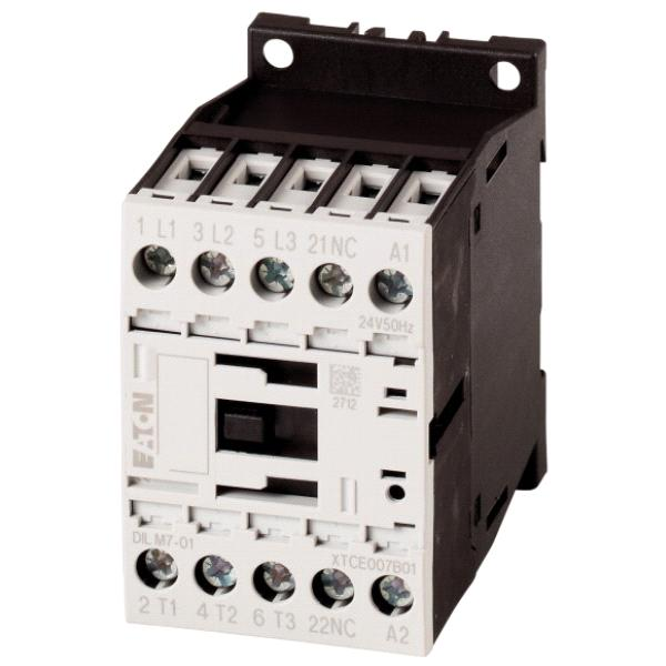 EATON DILM7-10 24VDC 276565 Leistungsschtz 3p+1S 3kW 400V AC3 DC