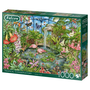 Falcon de luxe Tropical Conservatory 1000pcs Пъзел 1000 броя Флора и фауна