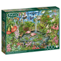 Falcon de luxe Tropical Conservatory 1000pcs Пъзел 1000 броя Флора и фауна