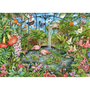 Falcon de luxe Tropical Conservatory 1000pcs Пъзел 1000 броя Флора и фауна