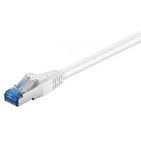 CAT6A SFTP RJ45 5M WHITE LSZH 10GBIT PATCH CABLE CU