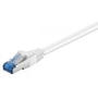 CAT6A SFTP RJ45 5M WHITE LSZH 10GBIT PATCH CABLE CU