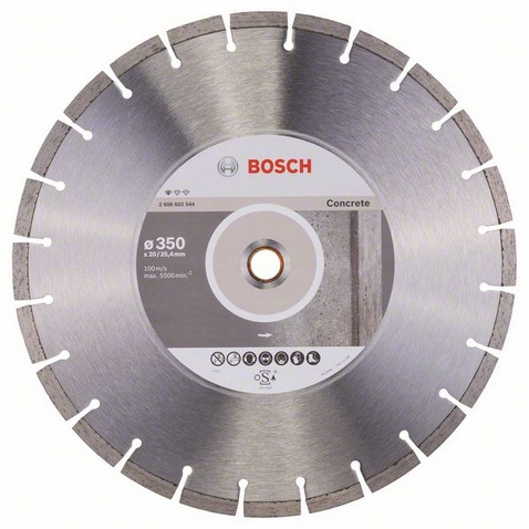 Bosch Accessories 2608602544 Bosch Power Tools Gyémánt bevonatú vágótárcsa Ø 350 mm 1 db (2608602544)