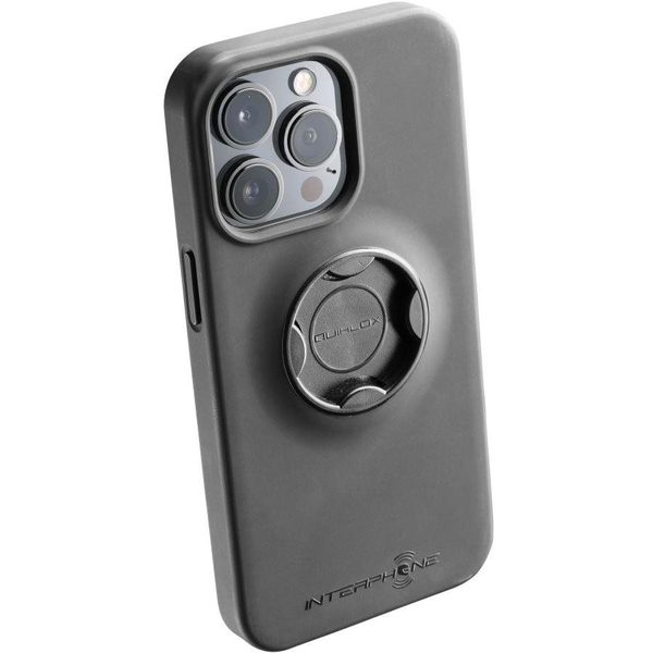 Interphone SMQUIKLOXIPH13PRO custodia per cellulare 15,5 cm (6.1") Cover Nero
