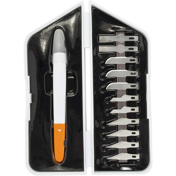 FISKARS Sada nůž skalpel nůžky pouzdro