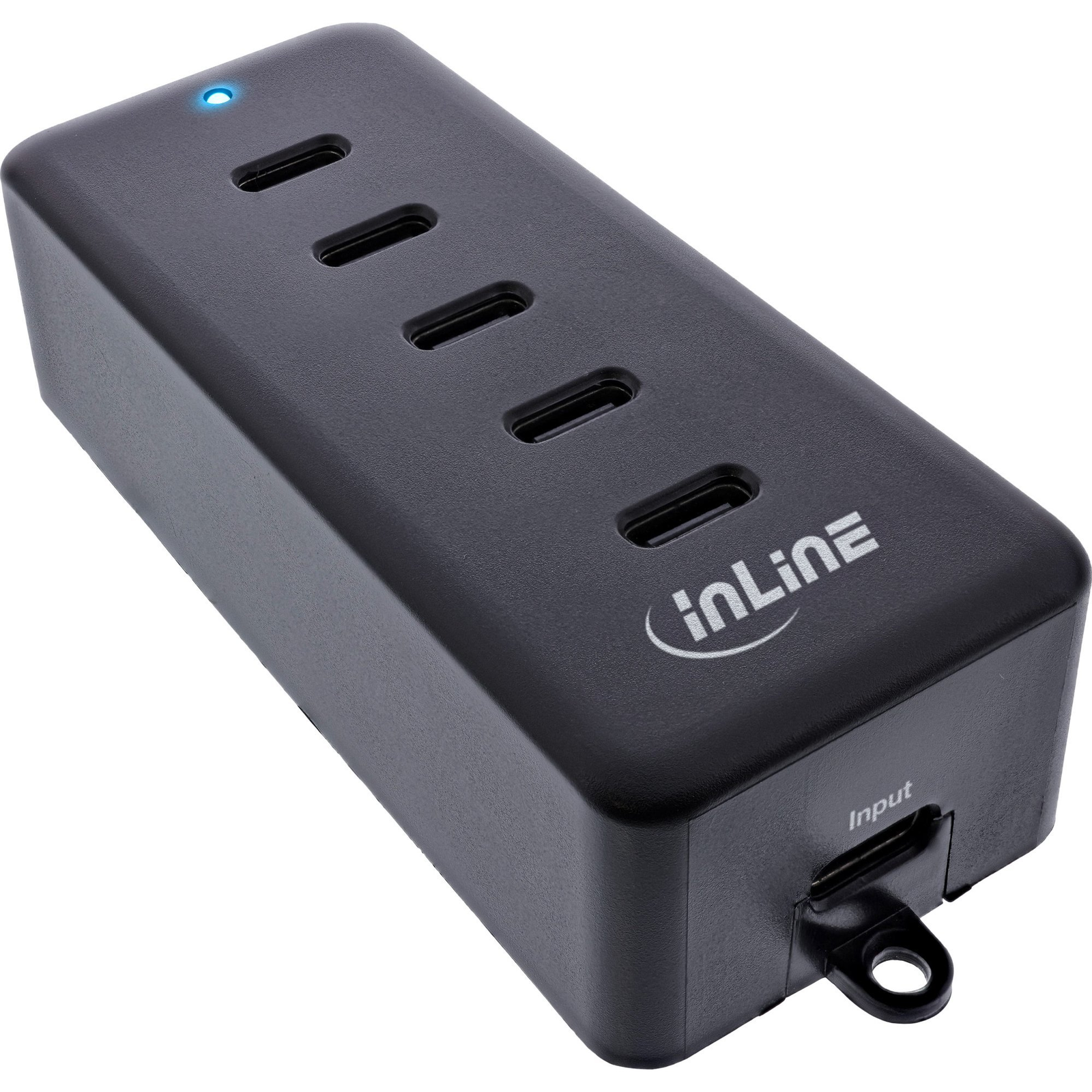 InLine 31515D mobiltelefon töltő Univerzális Fekete USB Gyorstöltés Beltéri ( )