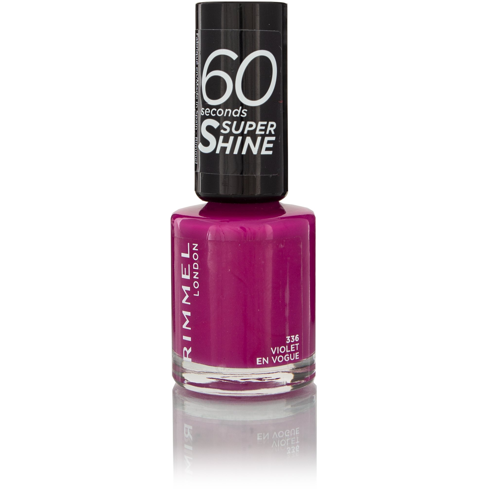 RIMMEL LONDON 60 Seconds Flip Flop Fashion 336 Violet En Vogue 8 ml (3614224585730)