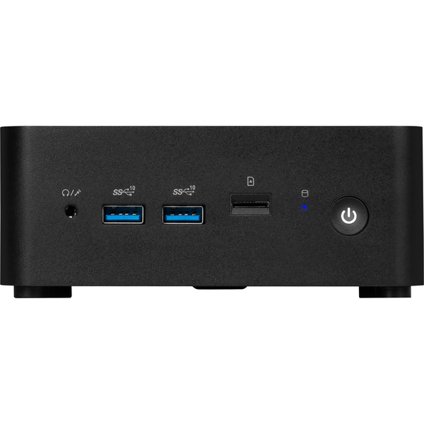 MSI Cubi NUC 13MQG-070EU Intel® Core™ i7 i7-1365U 16 GB DDR5-SDRAM 1 TB SSD Windows 11 Pro Mini PC Fekete