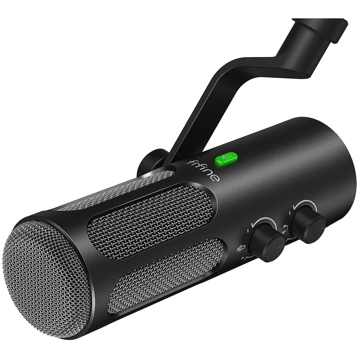 FIFINE Tank 3 dinamikus kardioid mikrofon fekete USB-C XLR Tank3 (5410464334187)