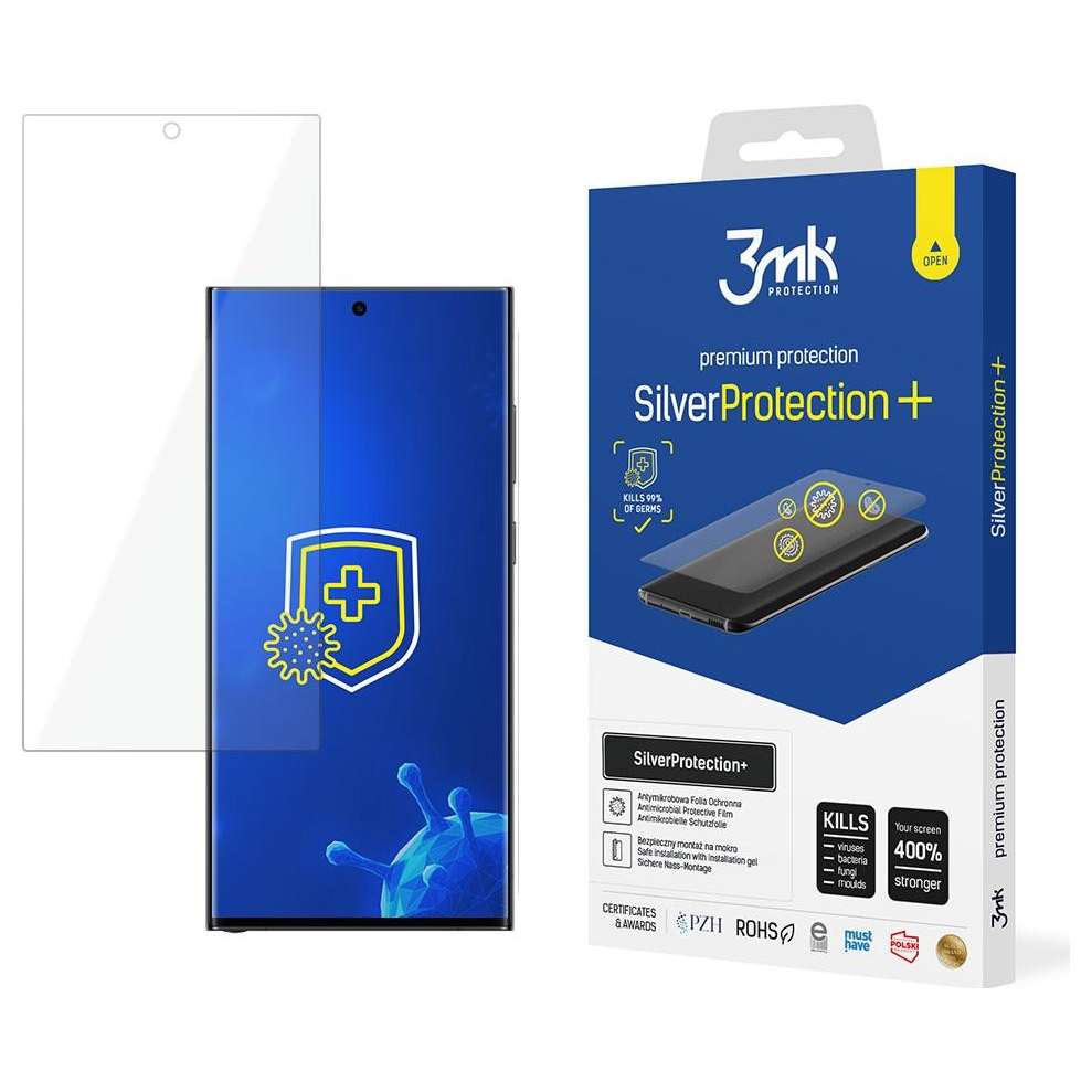3mk SilverProtection+ Samsung Galaxy S24 Ultra üveg kijelzővédő (5903108551489)