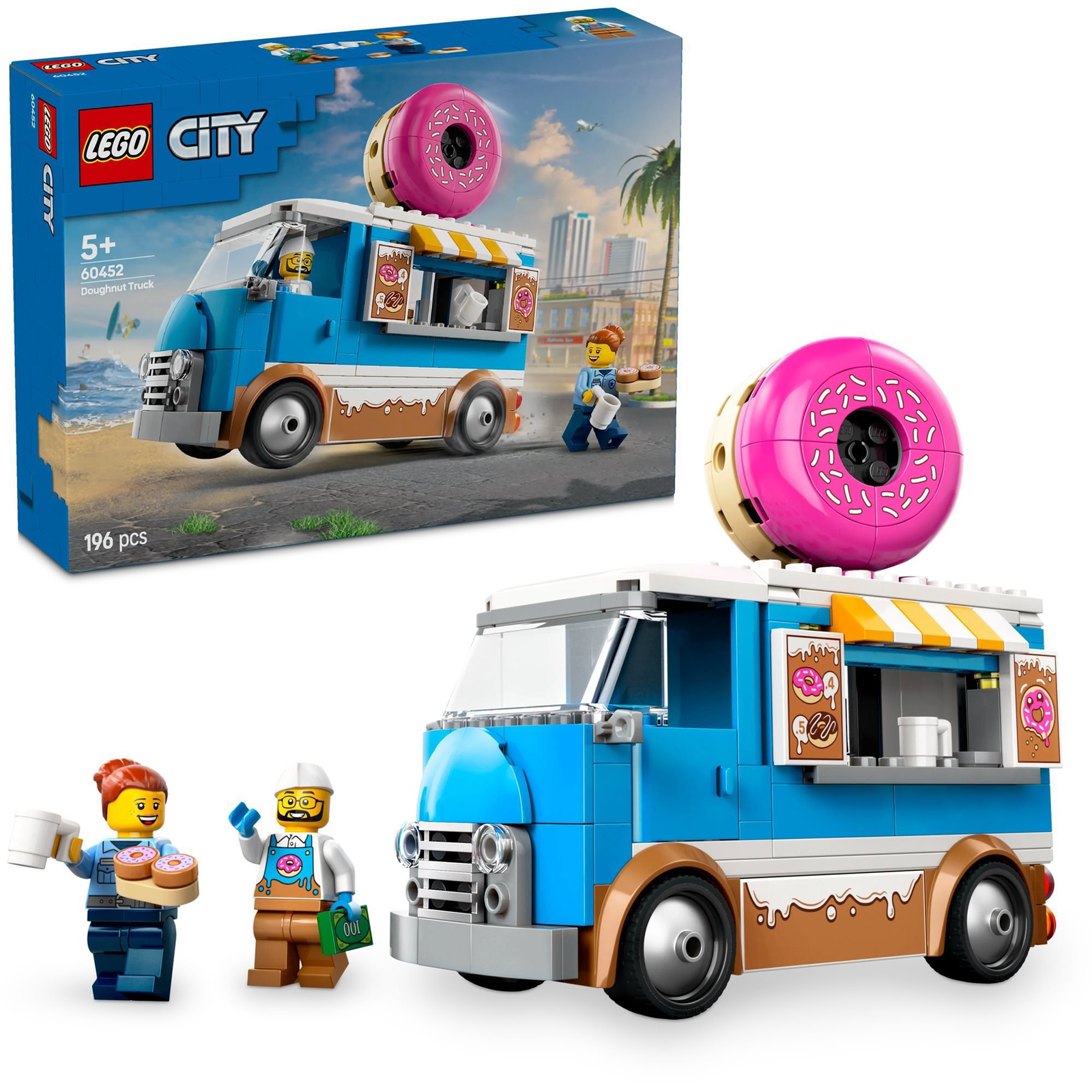 LEGO® City Fánkárus büfékocsi 60452 (5702017812427)