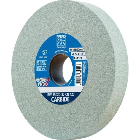 PFERD TOOLS 39008425 Köszörűkorong Ø 150 mm Furat átmérő 32 mm Üveg, Fém, Acél 1 db ( )
