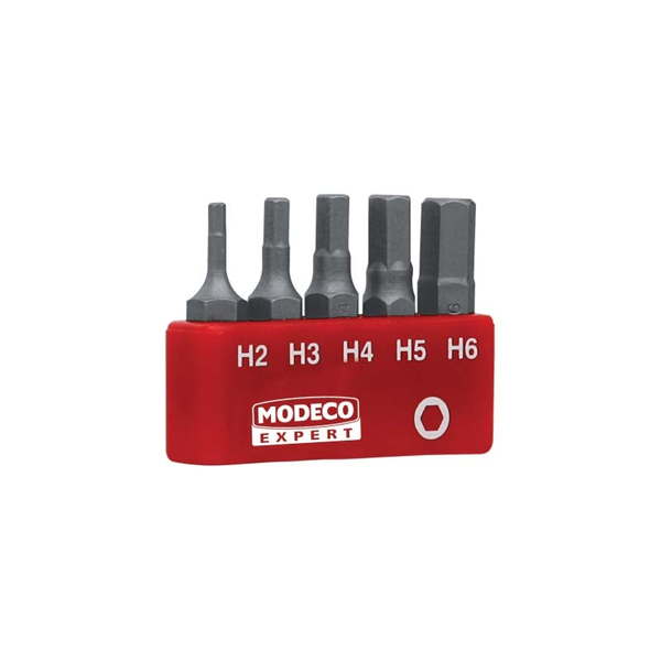  Modeco Komplet grotów 25mm HEX H2-H6 5szt. - MN-15-514