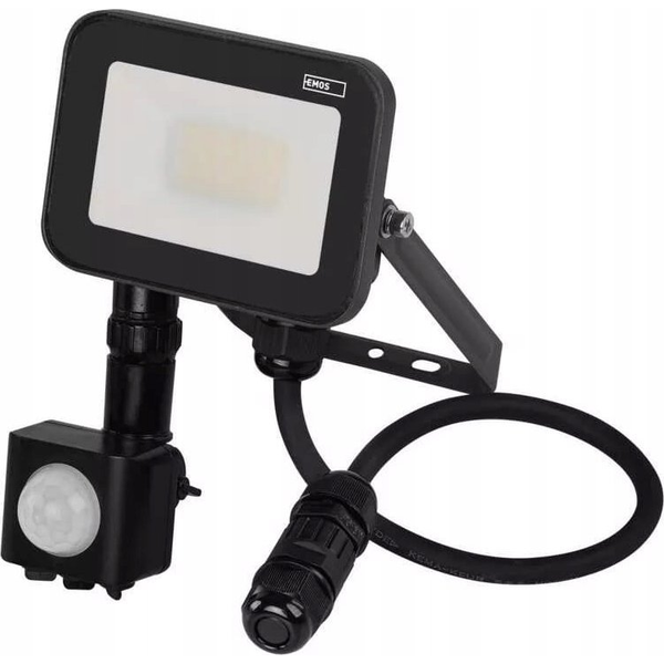 PROFI LED REFLEKTOR 10W 1100LM MOZGÁSÉRZÉKELŐ IP65 NW