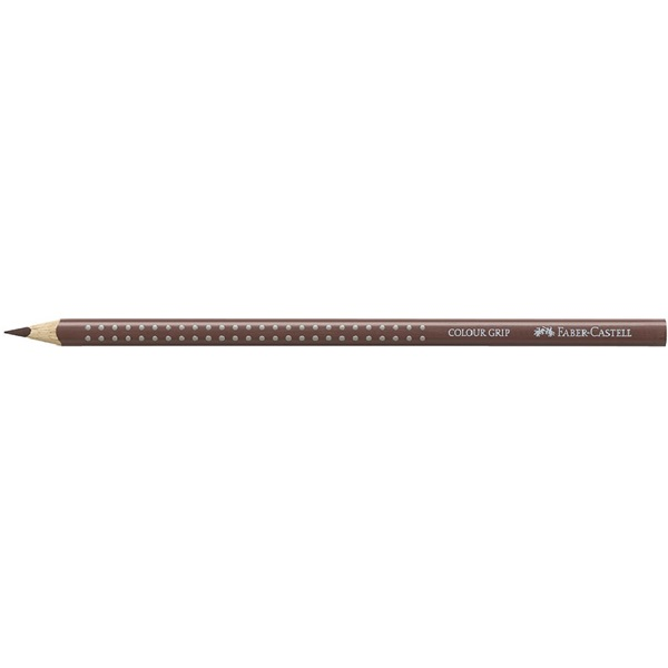 Faber-Castell Grip háromszögletű csokoládébarna színes ceruza (FC112476)