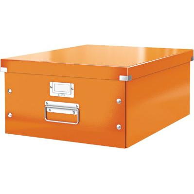 Leitz WOW Click&Store tárolódoboz, L méret, kék (10K265L)