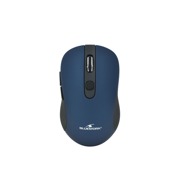 Безжична мишка Bluestork M-WL-OFF60, 1600 DPI, синя
