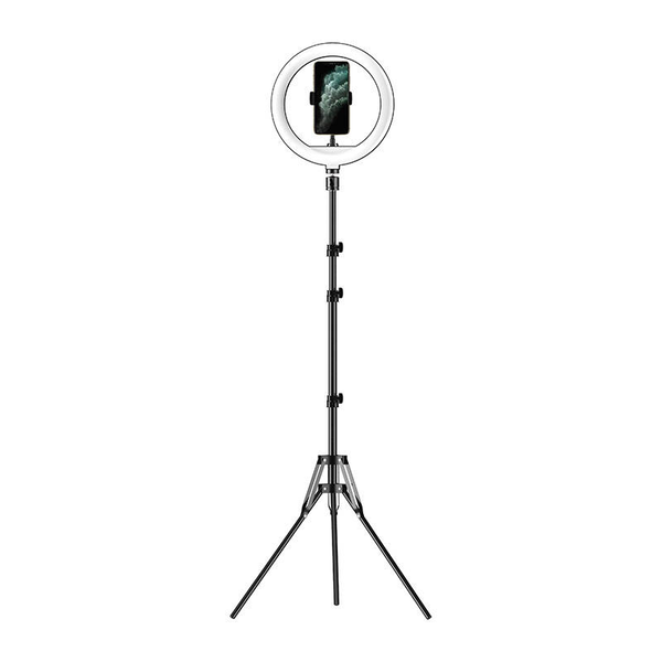 Apexel állvány fénygyűrűvel - Fehér