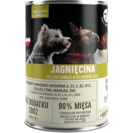  Pet Republic PIES puszka JAGNIĘCINA sos /6 400g