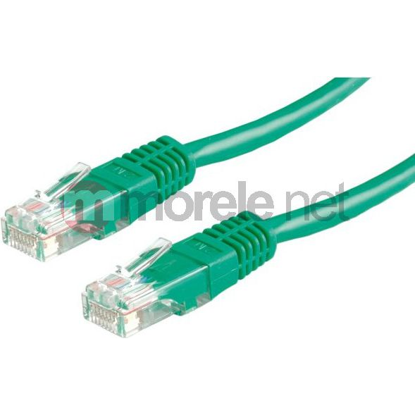 VALUE Patchkabel Kat.6 Class E UTP grn 3m
