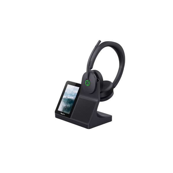 Yealink Workstation WH68 Headset Kabel & trådløs Opkald/musik USB Type-C Bluetooth Sort