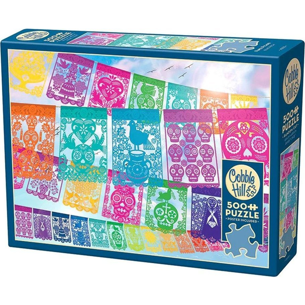Cobble Hill 500 Darabos Puzzle - Papel Picado 45035 