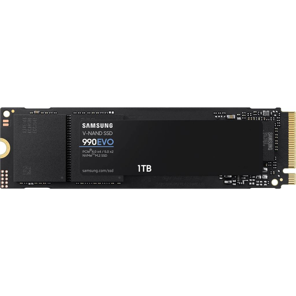 1TB Samsung 990 EVO M.2 NVMe SSD meghajtó (MZ-V9E1T0BW) 5 év garanciával!