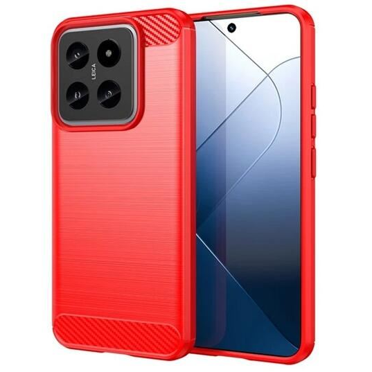 Gigapack Xiaomi 14 5G szilikon tok piros (GP-155504) (GP-155504)