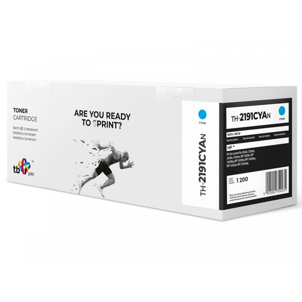 TB Print Toner HP Color LaserJet Pro W2191A Cyan