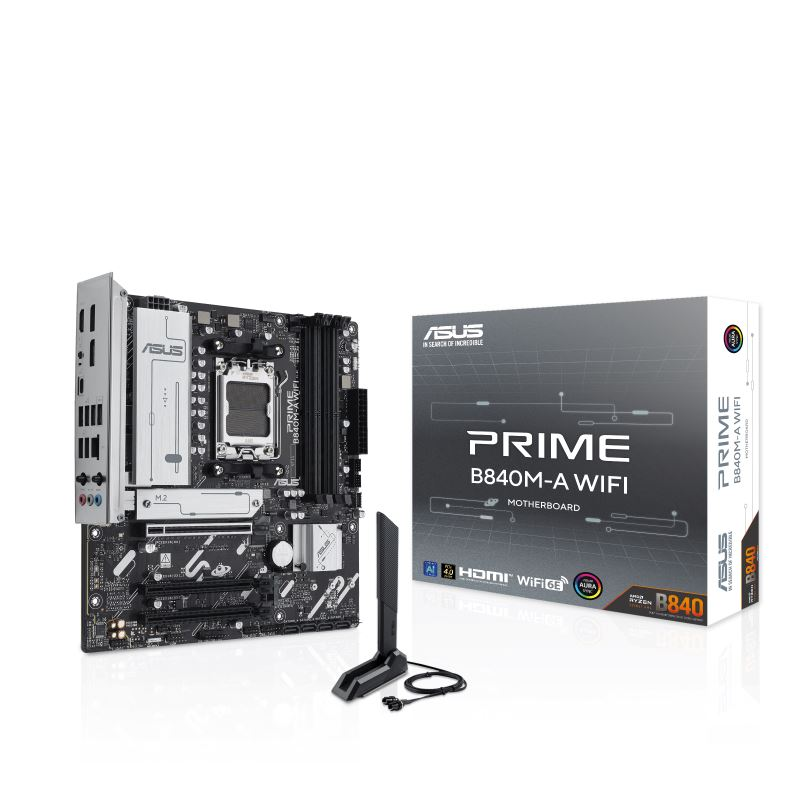 Дънна платка ASUS PRIME B840M-A WIFI AM5