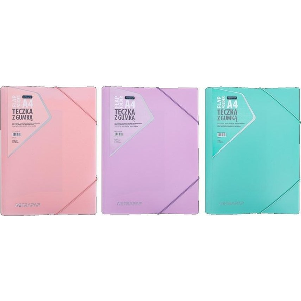 Gumis Mappa Astra Pp Pasztelline A/4 Vegyes Színekben