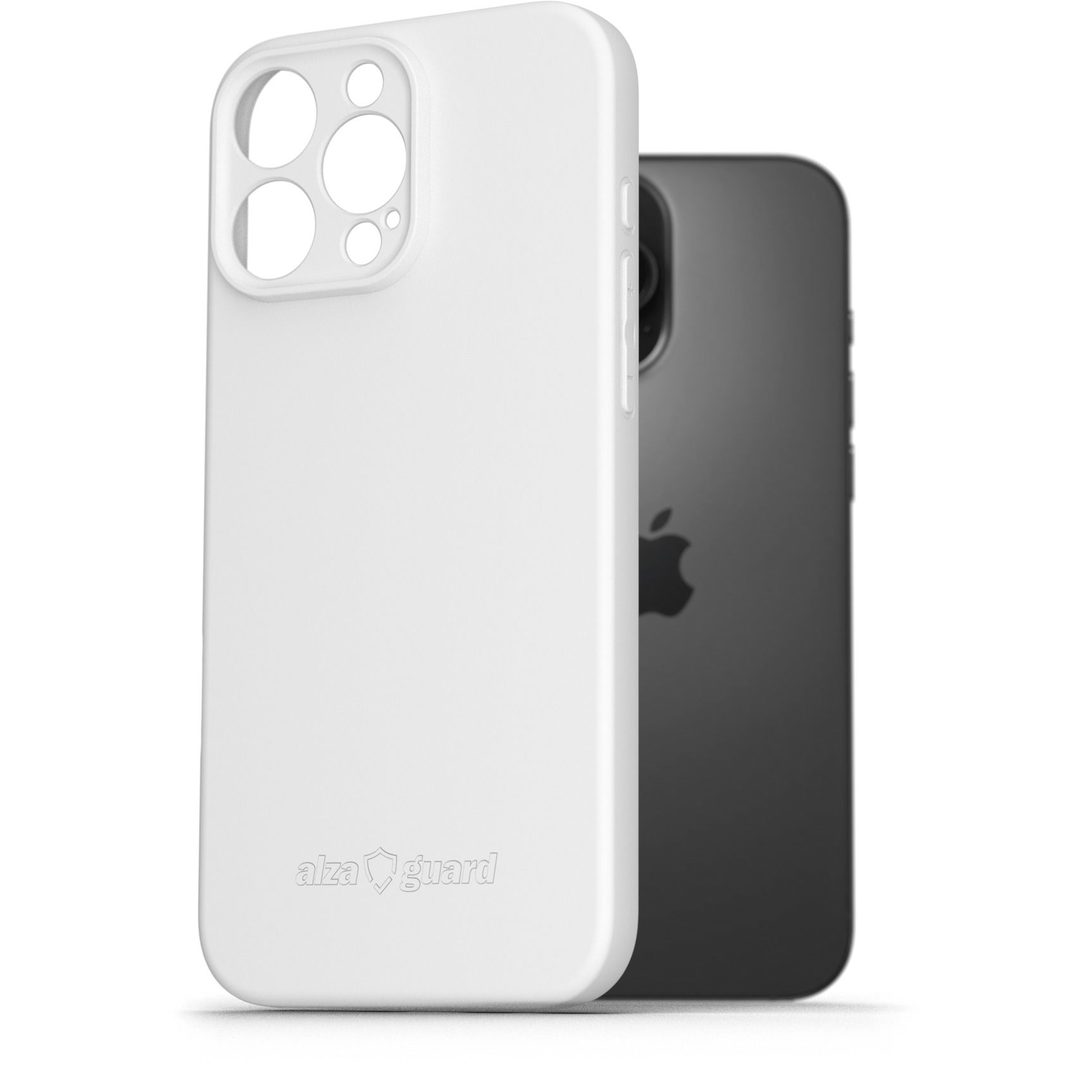 AlzaGuard Matte TPU Case iPhone 16 Pro Max fehér tok (AGD-PCT414W)
