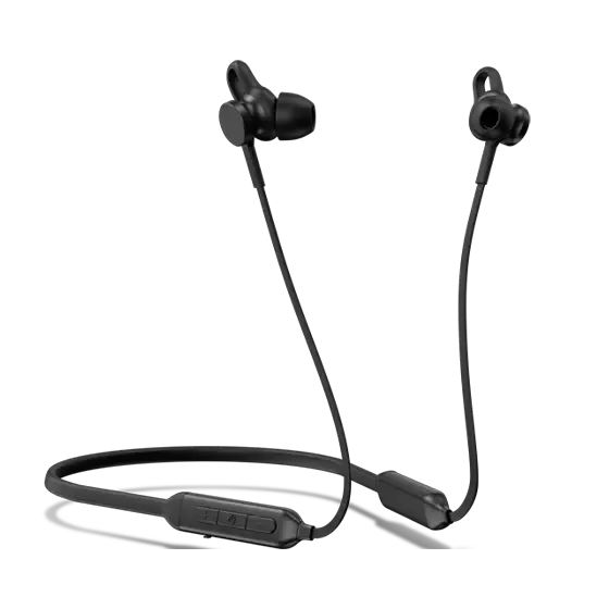 Lenovo 4XD1B65028 fejhallgató és headset Vezetékes és vezeték nélküli Hallójárati Hívás/zene Micro-USB Bluetooth Fekete